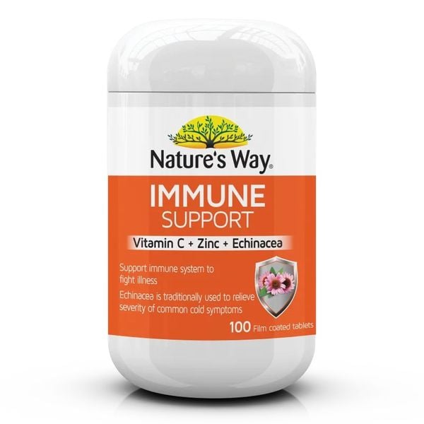 Viên uống tăng cường hệ miễn dịch Nature's Way Immune Support của Úc 100 viên