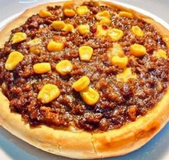 Pizza mini áp chảo Deep Dish Double Cheese - Vị Bò xay sốt BBQ và Ngô