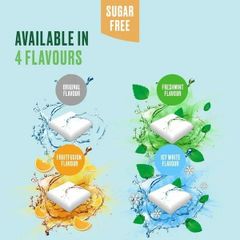 Kẹo Cao Su Cai Thuốc Lá Nicorette Gum vị hoa quả Của Úc Hộp 210 Viên
