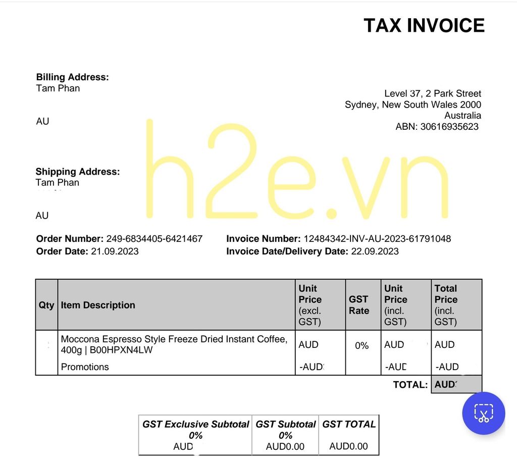 Moccona Espresso 10 - Cafe Hòa Tan Số 10 Lọ 400g