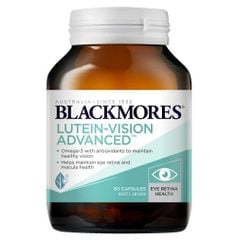 Viên uống hỗ trợ bổ mắt Blackmores Lutein-Vision Advanced của Úc 60 viên