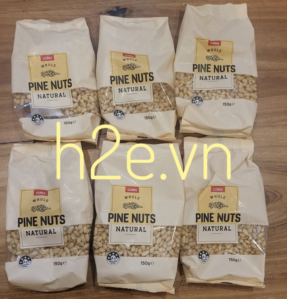 Hạt Thông Pine Nuts Coles Của Úc Gói 150g