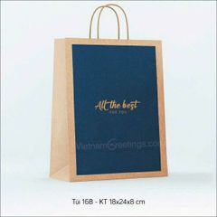 Túi giấy đựng quà size to 18x24 cm