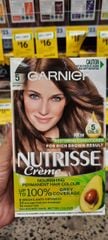 Thuốc nhuộm tóc màu Nâu Garnier Nutrisse 5