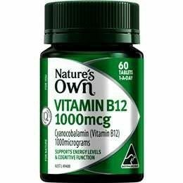 Viên uống bổ sung vitamin B12 Nature's Own lọ 60 viên