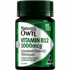 Viên uống bổ sung vitamin B12 Nature's Own lọ 60 viên