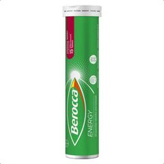 Viên Sủi Berocca Bayer Bổ Sung Vitamin Và Khoáng Chất Vị Dâu - Ống 15 Viên