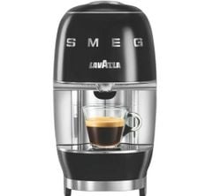 Máy pha cafe viên nén Lavazza - SMEG A Modo Mio Espresso Coffee Machine- Màu đen