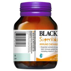 Blackmores Superkids Immune - Viên Nhai Tăng Đề Kháng Lọ 60 Viên