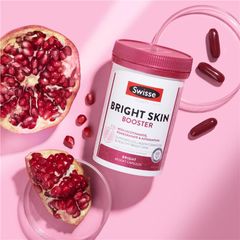 Swisse Bright Skin - Viên Uống Hỗ Trợ Trắng Da Lọ 60 Viên