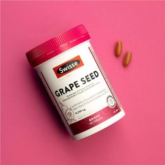 Viên Uống Tinh Chất Hạt Nho Swisse Grape Seed Lọ 180 Viên