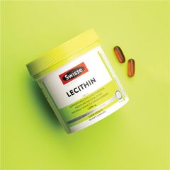 Viên Uống Hỗ Trợ Chức Năng Gan Từ Đậu Nành Swisse Lecithin 1200mg của Úc - Lọ 150 Viên