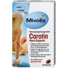 Viên Uống Chống Nắng Mivolis Carotin của Đức Lọ 60 Viên