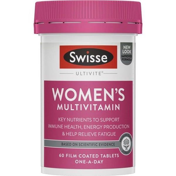Swisse Women's Multivitamin - Vitamin Tổng Hợp Cho Nữ 60 Viên