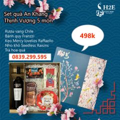 Set Quà Tết 2024 - 498 HN - An Khang Thịnh Vượng Hộp Xanh