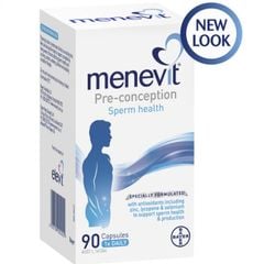 Viên uống cho nam giới Menevit Pre-Conception Sperm Health của Úc 90 viên