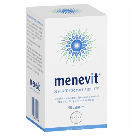 Viên uống cho nam giới Menevit Pre-Conception Sperm Health của Úc 90 viên