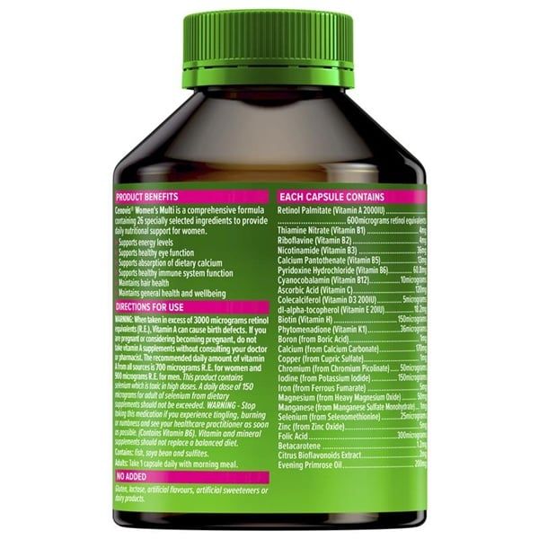 Vitamin Tổng Hợp Cho Phụ Nữ Cenovis Women's Multi Lọ 100 Viên