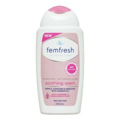 Femfresh Soothing Wash - Dung Dịch Vệ Sinh Bổ Sung Lợi Khuẩn Nắp Hồng 250ml