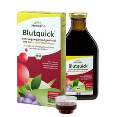 Sắt nước Blutquick Herbaria 250ml của Đức