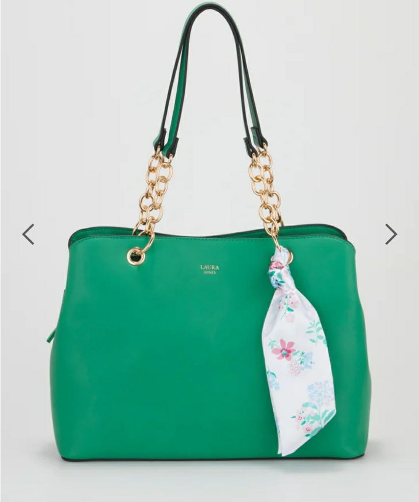 Túi nhiều ngăn dáng to LAURA JONES - tặng kèm khăn quàng thời trang