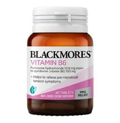 Viên uống bổ sung Vitamin B6 100mg Blackmores Lọ 40 viên