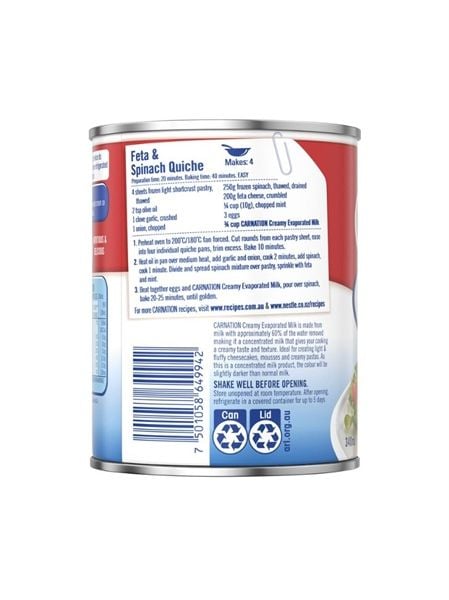 Kem Đặc Nestle Carnation Creamy Evaporated Milk 340ml