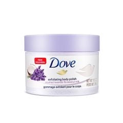 Tẩy Tế Bào Chết Dove Exfoliating Body Polish Scrub 298G Lavender & Coconut Milk