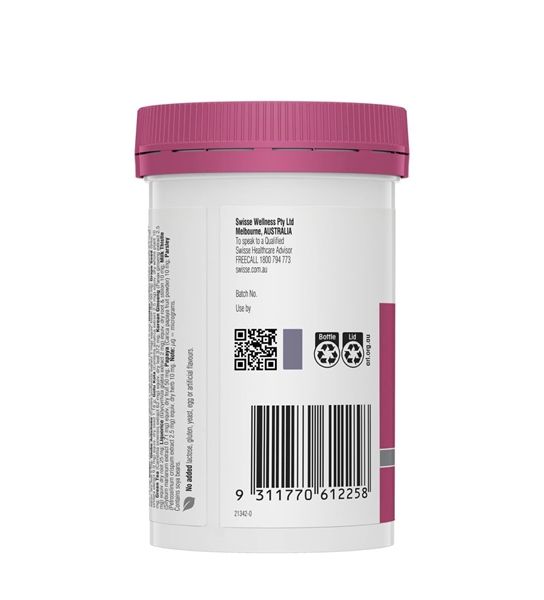 Vitamin Tổng Hợp Cho Nữ Swisse Women’s Multivitamin 100 Viên