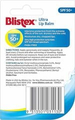 Son dưỡng môi chống nắng Blistex SPF 50+