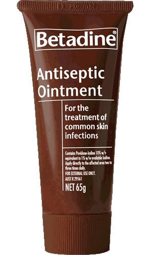Thuốc Mỡ Sát Khuẩn Betadine Antiseptic Ointment - Antiseptic Cream Tuýp 65g