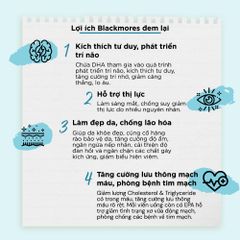 Dầu cá hàm lượng cao Blackmores Omega Double High Strength Fish Oil của Úc 90 viên