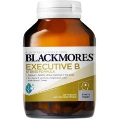 Viên uống hỗ trợ giảm stress Blackmores Executive B Stress Formula của Úc 125 viên