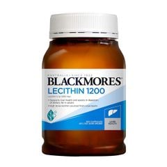 Viên uống mầm đậu nành Blackmores Lecithin 1200 của Úc 160 viên