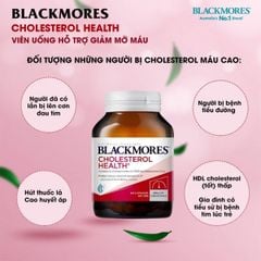 Viên uống Blackmores Cholesterol Health của Úc 60 viên