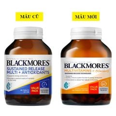 Vitamin tổng hợp hỗ trợ chống oxy hóa Blackmores Multivitamins + Antioxidants Sustained Release của Úc 180 viên