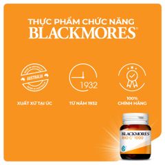 Viên uống bổ sung vitamin C Blackmores Bio C 1000 của Úc 150 viên