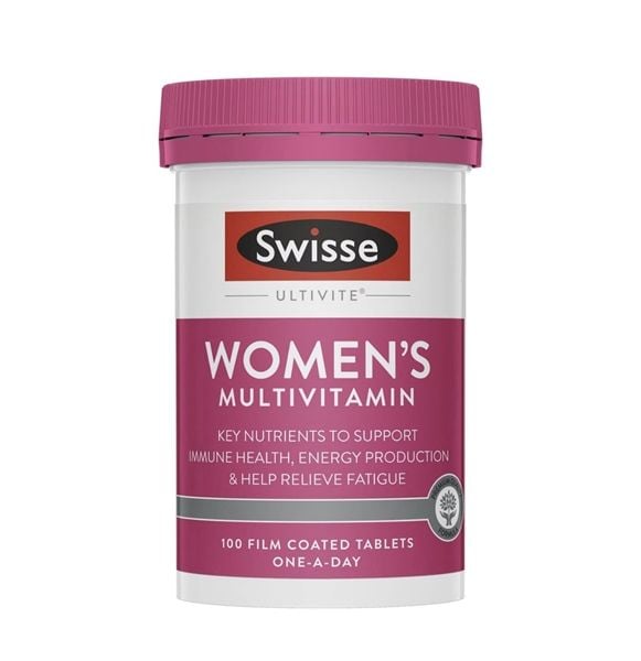 Vitamin Tổng hợp Swisse dành cho nữ 100 viên - Swisse Women’s Multivitamin 100 Tablets