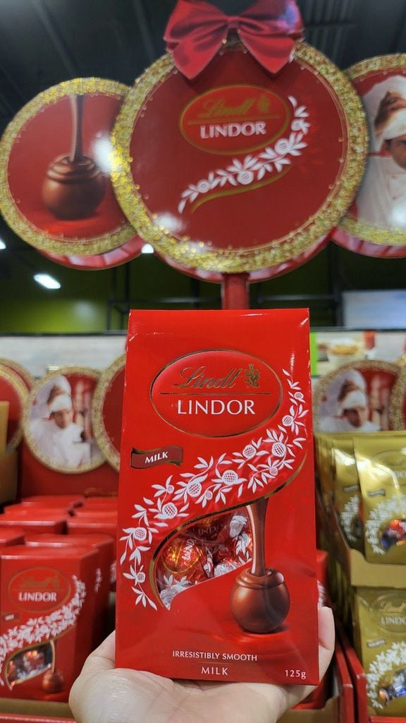 LINDT LINDOR - SOCOLA SỮA 333g - Hộp 333g