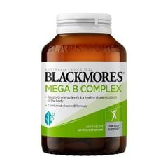 Viên uống bổ sung vitamin B tổng hợp Blackmores Mega B Complex của Úc 200 viên