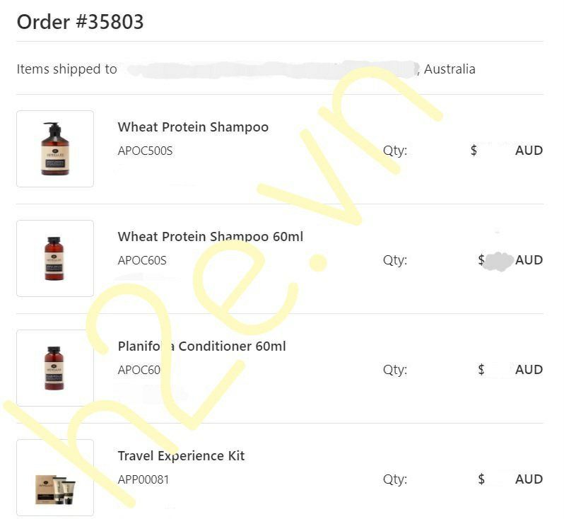 Set dầu gội xả Appelles Wheat Protein Shampoo và Planifolia Conditioner  Chai 500ml