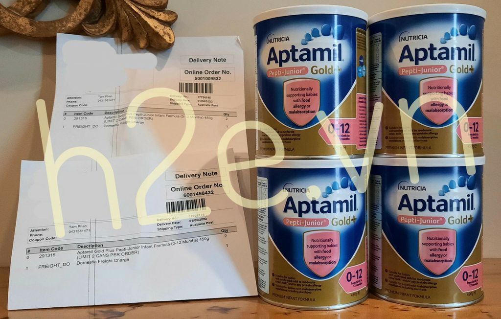 Sữa Aptamil Gold+ Pepti-Junior 0-12 tháng hộp 450g