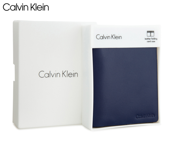 Ví đựng card Calvin Klein xanh navy