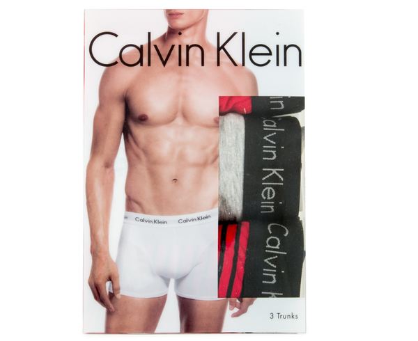 Bộ 3 quần lót nam Calvin Klein màu đỏ-size S