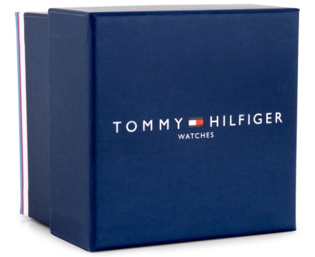 Đồng hồ Tommy Hilfiger 44mm dây thép đen