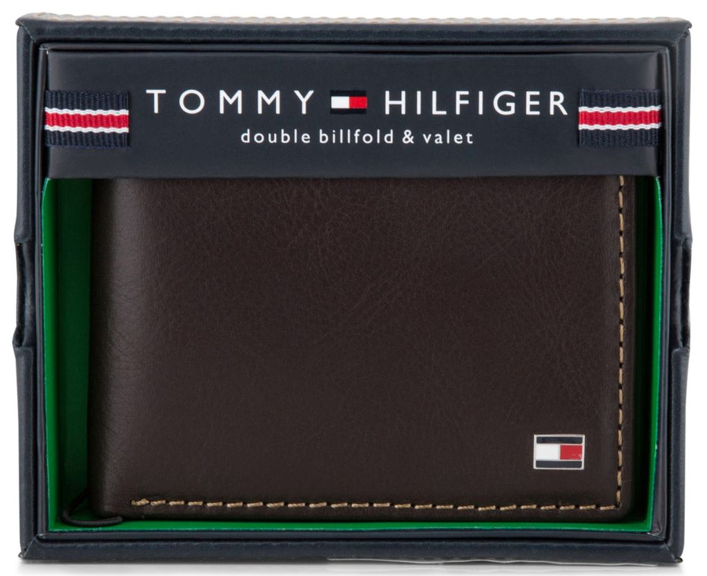 Ví nam Tommy Hilfiger màu nâu