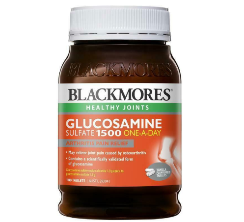 Hỗ trợ bổ xương khớp Blackmores Glucosamine Sulfate 1500 của Úc 180 viên