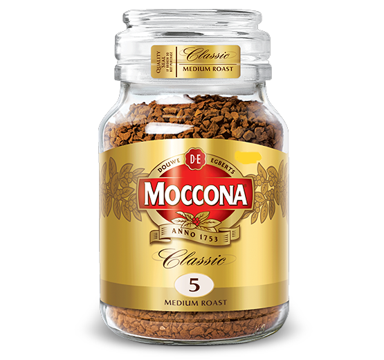 Moccona Classic 5 Medium Roast - Cafe Hòa Tan Rang Vừa lọ 400g