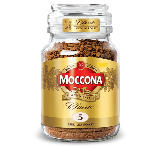 Moccona Classic 5 Medium Roast - Cafe Hòa Tan Rang Vừa lọ 400g