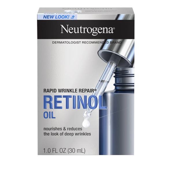 Neutrogena Rapid Wrinkle Repair Retinol Oil 30ml - Tinh Dầu Dưỡng Retinol Chống Nhăn